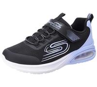 Skechers Girl's Microspec Max Advance Sneaker, Nero, 1.5 UK Child