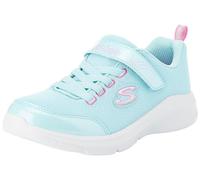 Skechers Girls, Sneaker Bambine e Ragazze, Aqua Sparkle Mesh Pink Trim, 30 EU