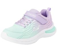 Skechers Girls, Sneaker Bambine e Ragazze, Lavender Mesh Turquoise Trim, 35 EU