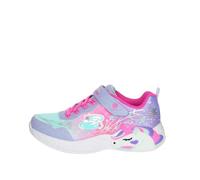 SKECHERS Sneaker 'Unicorn Dreams - Wishful Magic' acqua / lilla chiaro / rosa neon / argento, Taglia 36