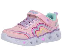 Skechers Girls, Sneaker Unisex - Bambini e Ragazzi, Light Pink Sparkle Mesh Multi Trim, 34 EU