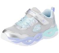 Skechers Girls, Sneaker Unisex - Bambini e Ragazzi, Silver Mesh Multi Trim, 31 EU
