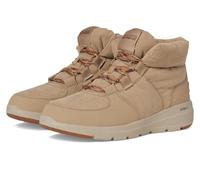 Skechers Glacial Ultra Trend UpAnkle Boot Donna, Tessuto Sintetico Marrone Chiaro, 37.5 EU