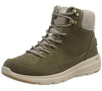 Skechers Glacial Ultra Woodlands, Stivali Donna, Verde, 37 EU