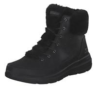 Skechers Glaciale Ultra, Stivaletto Donna, Colore: nero, 36 EU