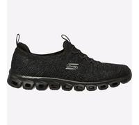 Skechers Glide Passo Donna Memoria Schiuma Scarpe da Ginnastica Nere