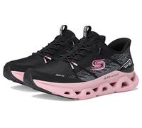 Skechers Glide-Step Altus Fast Lane, Scarpe da Ginnastica Donna, Black Mesh/Mauve Trim, 39 EU