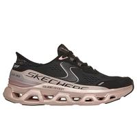 Skechers Glide-Step Altus-starlightt Shine - Sneaker da Donna Senza Lacci, Nero = Nero/Oro Rosa, 38 EU