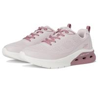 Skechers Glide Step Arc Waves 2.0-Now in Sneaker da Donna, Rosso tendente Rosa, 41 EU
