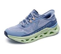 Skechers Glide-Step Atlus - Sneaker da Donna Senza Mani, Blmt=Blu/Multicolore, 35.5 EU