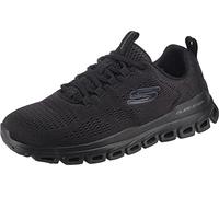 Skechers Glide-step Fasten Up, Scarpe da ginnastica Uomo, Nero, 40 EU