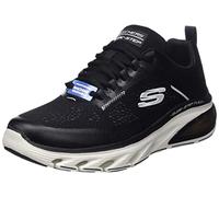 Skechers Glide-step Flex Air, Sneaker Uomo, Black White, 43 EU