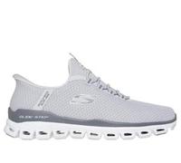 Skechers Glide-Step NOXUS Sneaker da Uomo, Grigio Chiaro, 42