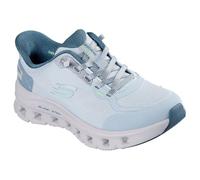 Skechers Glide-Step PRO Pure Motion, Scarpe da Ginnastica Donna, Blue Mesh/Multi Trim, 37 EU