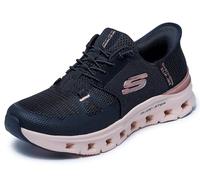 Skechers Glide-Step PRO Radiant Stride, Scarpe da Ginnastica Donna, Black Mesh/Rose Gold Trim, 36.5 EU
