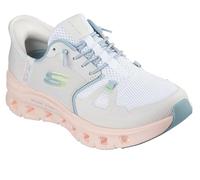 Skechers Glide-Step PRO, Scarpe da Ginnastica Donna, Natural Mesh/Multi Trim, 38 EU