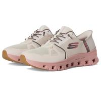 Skechers Glide-Step PRO - Sneaker da Donna, Senza Lacci, Senza Mani, Grigio Talpa Mesh Multi Trim, 38.5 EU