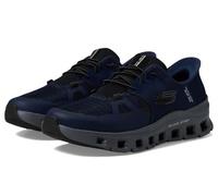 Skechers Glide-Step PRO - Sneaker da Uomo, Senza Lacci, Senza Mani, Blu Navy/Antracite, 8.5 Wide