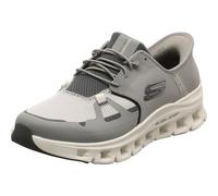 Skechers Glide-Step PRO - Sneaker da Uomo, Senza Lacci, Senza Mani, Grigio/Carbone, 42.5 EU