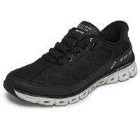 Skechers Glide-Step - Sneaker da Donna, Colore Nero Naturale, Taglia 38