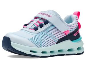 Skechers Glide-Step + Sprint Lines - Scarpe da Ginnastica da Ragazza, Sintetiche/Multi Trim, Taglia 36