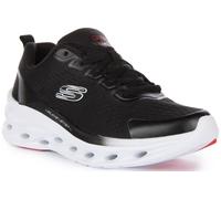 SKECHERS Glide Passo Swift Corsa Buchi Rete Sportivo Grigio Navy Uomo UK 6 - 12