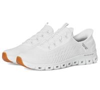Skechers Glide-Step-Tranquility - Sneaker da Donna, Senza Lacci, Mani libere, WBK, 37 EU