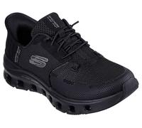 Skechers Glide-Step-Vibey - Sneaker da Donna, Senza Lacci, Mani libere, Bknt=Nero/Naturale, 38 EU