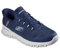 Skechers Glide-Step Zefyr - Sneaker da Uomo, Senza Lacci, Senza Mani, Navy, 43 EU