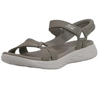 Skechers Go 600-Brilliancy Sandali sportivi da donna, Tortora, 41 EU