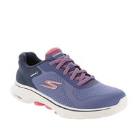 Skechers Go 7-Cosmic Waves - Sneaker da donna per camminata, blu navy/corallo, 36, blu navy/corallo., 35 EU