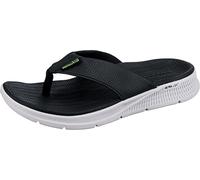 Skechers Go Consistent Sandal Synthwave, Flip-Flop Uomo, Nero, 42.5 EU