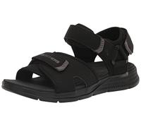 SANDALI SKECHERS GO CONSISTENT SANDALS TG 43 COD 229097-BBK - 9M [US 9.5 UK 8.5 CM 27.5] Nero