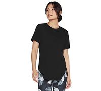 Skechers Go Dri Swift Tee T-Shirt, Nero, XXL Donna