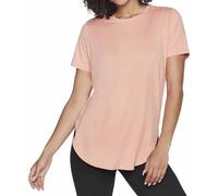 Skechers Go Dri Swift Tunic Tee, Camicia a Tunica Donna, Coral Haze,