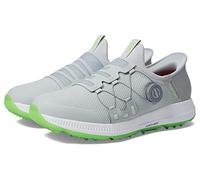 Skechers Go Golf Elite 5 Slip in Twist Fit Scarpe da Golf Impermeabili da Uomo, Grigio Lime, 42 EU