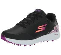 Skechers Go Max Arch Fit Spikeless Scarpe da Golf da Uomo, Nero Floreale Impermeabile, 39.5 EU
