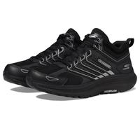 Skechers Go Run Consistent 2.0 100% Waterproof, Scarpe da Ginnastica Uomo, Black Leather/Textile, 43 EU