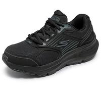 Skechers Go Run Consistent 2.0 Advantage, Scarpe da Ginnastica Donna, Black Leather/Black Trim, 36 EU