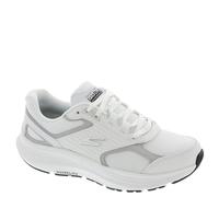 Skechers Sneakers donna Go Run Consistent 2.0 Advantage Pelle bianca Rifiniture argento 38,5 EU