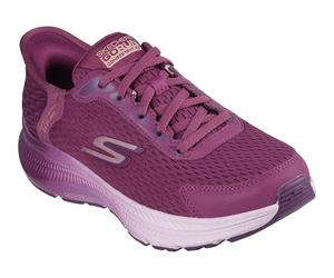Skechers Go Run CONSISTENT 2.0 Endure Slip-On da Donna, Raspberry Textile Viola Trim, 36 EU