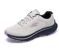Skechers Go Run Consistent 2.0 Mile Sneaker Donna, Grigio Chiaro/Nero, 37.5 EU