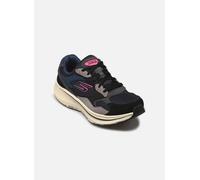 Skechers Go Run Consistent 2.0 Retro StrideSneaker da Donna, Bordo in camoscio Nero Navy, 37 EU