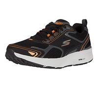 Skechers Go Run Consistent Performance Running & Walking Shoe, Scarpe Da Ginnastica Uomo, Black White Orange, 45 EU