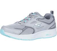 Skechers Go Run Consistent, Scarpe da ginnastica Uomo, Grigio Gray Light Blue, 40 EU