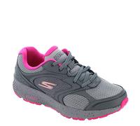 Skechers Go Run Consistent-Vivid Horizon, Scarpe da Ginnastica Donna, Grigio Rosa, 38 EU Larga