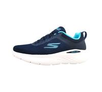 Skechers Go Run Lite, Scarpe sportive Donna, Navy Textile Aqua Trim, 41 EU