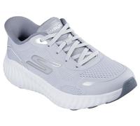 Skechers Go Run Now Regent, Scarpe da Ginnastica Donna, Gray Textile/Trim, 41 EU