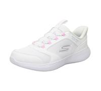 Skechers Go Run Slip Ins - Slip On Con Memory Foam Bianco - Junior