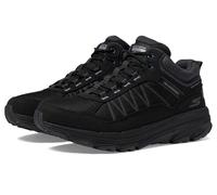 Skechers Go Run Trail Altitude 2.0 Cold Creek Waterproof, Stivali da Escursionismo Donna, Black Leather/Charcoal Trim, 38.5 EU